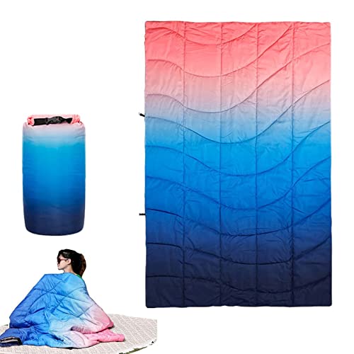 WEITING Couette de randonnée, Couverture de Parc de Camping Utilisation extérieure, Doublure multifonctionnelle de Poncho de Couverture extérieure portative pour des Voyages Cover