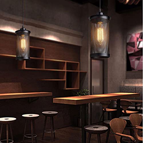 Lámpara de pasillo de estilo industrial americano E27 para techo decorativa 5