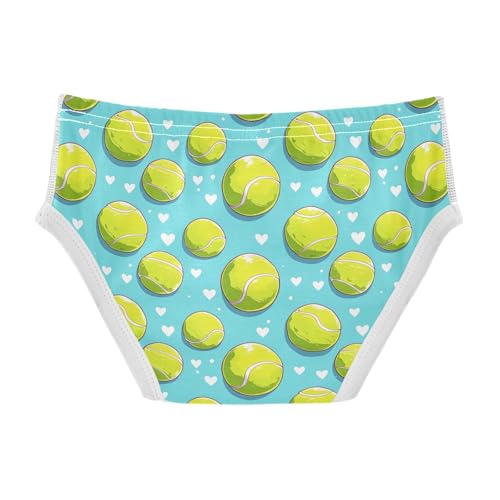 visesunny Boys Potty Training Underwear Sports Ball White Heart Breathe Cotton Briefs Size 2T-8Y for Toddler2
