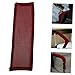 KALLORY 1Pair Chair Arm Covers Armrest Protectors for Office Chairs Easy Installation Stylish Design Fit for All Models of Wine