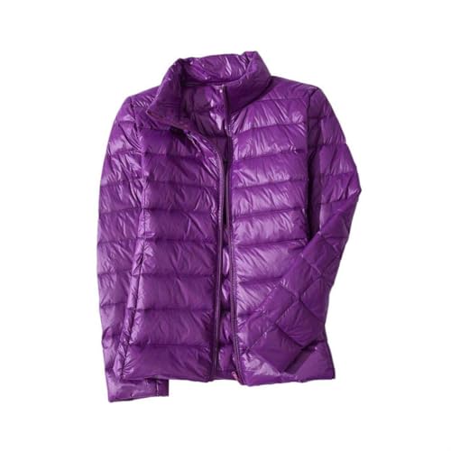 Veste en duvet ultra légère JXQXHCFS, parka de style court raffiné