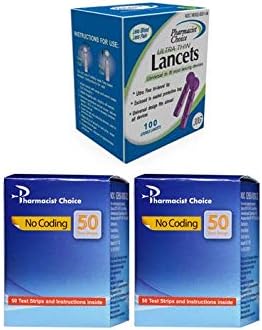 Clever ChoiceVoice Test Strips 100 with Lancets