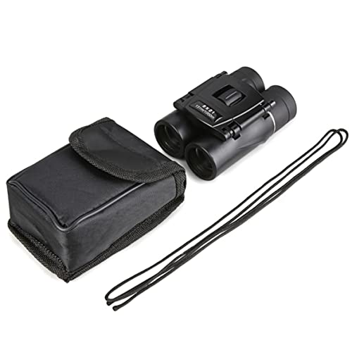8 x 21 binoculares, tipo plegable portátil pequeño, para niños, observación de aves, senderismo, caza Cover