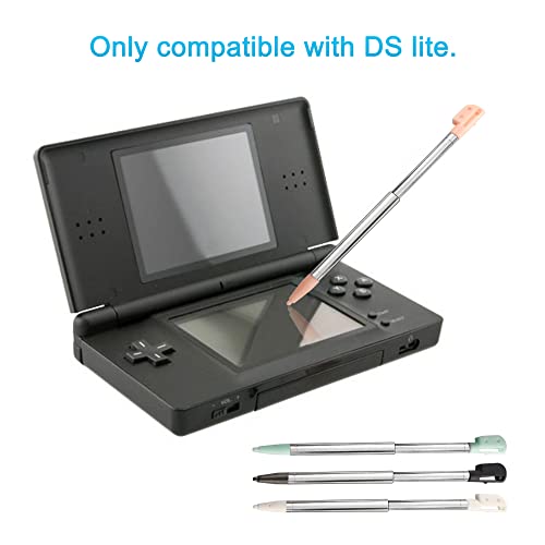 Ds Lite Stylus Pen, Metal Retractable Replacement Stylus Compatible With Nintendo Ds Lite, 4In1 Combo Touch Styli Pen Set Multi Color For Ndsl #TOP1