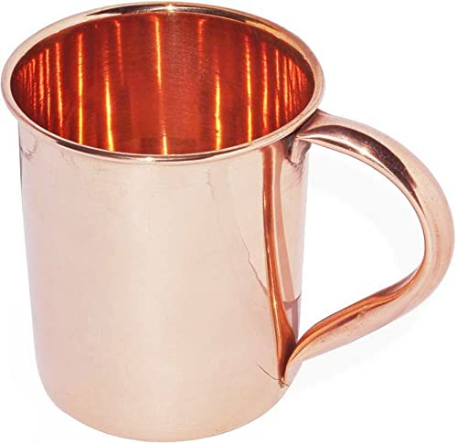 Exclusive Global Pure Copper Drinkware Mugs Moscow Mule 100% Solid Copper Mug/Cup