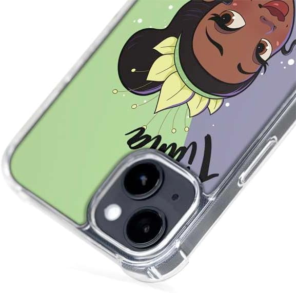 Skinit Phone Case Compatible with MagSafe iPhone 15 - Officially Licensed Disney Princess Tiana Art Design