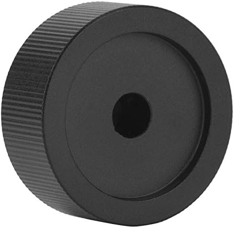 Potentiometer Knobs, Potentiometer Volume Control Knobs 6mm Aluminum Control for Electronic Potentiometer Knobs 32x13mm Black