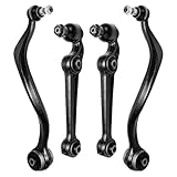Complete 4pc Front Rearward & Forward Lower Control Arms Kit for 2007-2012 Ford Fusion - [07-11 Mercury Milan] - 2007-2012 Lincoln MKZ - Built after 9/30/06
