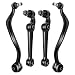 Complete 4pc Front Rearward & Forward Lower Control Arms Kit for 2007-2012 Ford Fusion - [07-11 Mercury Milan] - 2007-2012 Lincoln MKZ - Built after 9/30/06
