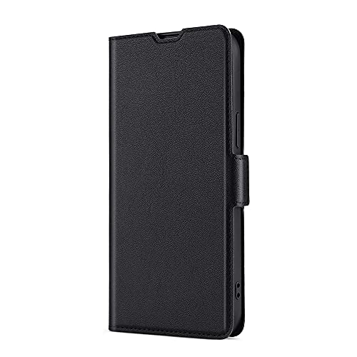 compatibile con HUAWEI HONOR 9 LITE/LLD-AL00; LLD-AL10; LLD-TL10; LLD-L31 Copertura CUSTODIA cover STAND FLIP libro magnetica GEL silicone tpu protezione eco pelle portafoglio porta carte Nero