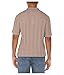 Liverpool Los Angeles Men's Short Sleeve Sweater Knit Polo Taupe X-Large