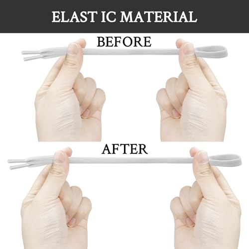 Elastic Shoe Laces for Air Jordan 1-8 Flat Stretchy Bungee Replacement Shoelaces2