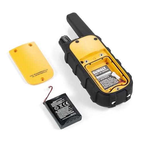 Image of DEWALT DXFRS300 FRS Walkie Talkies, Long Range 2 Way Radio, 1W, IP67 Waterproof, Rechargeable, 2 Pack, DXFRS300