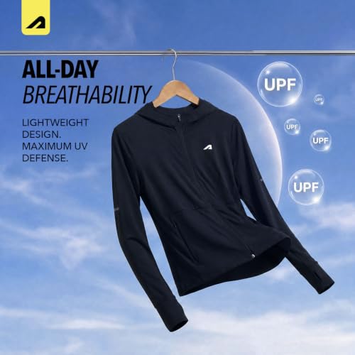 Image of Boldfit Sunscreen Jacket for Men UV Protection Jacket for Men Lightweight Breathable Quick Dry Polyester Full Sleeve Sun Protection Running Jacket Travel,Trekking, Outdoor Summer Wear