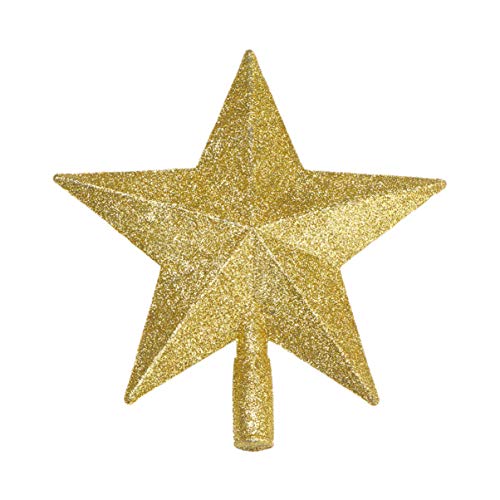 Topo de árvore de Natal com glitter para árvore de Natal da PretyzOOM