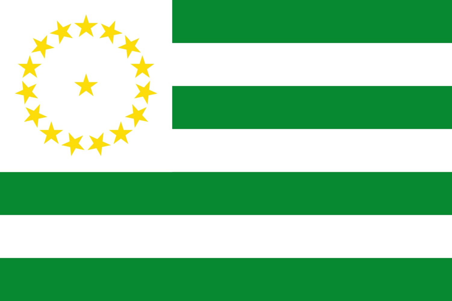 Drapeau XL Caquetá Colombie grand format résistant pour l'extérieur