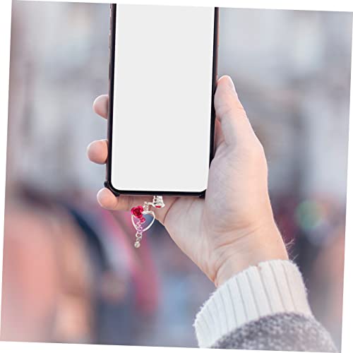 2 Unidades Tampão De Poeira Decoração Blush Fones De Ouvido Rosa Fone De Ouvido Para Celular Acessór