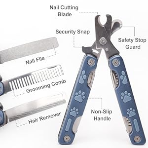   Dog-Nail-Clipper4-in-1-Multifunction-Pet-Nail-Clippers-Heavy-Duty-Metal-Dog-Nail-Trimmers-Perfect-for-Large-Medium-and-Small-Breed--Dog-Nail-Trimmers-Designed-for-Thick-Toenails