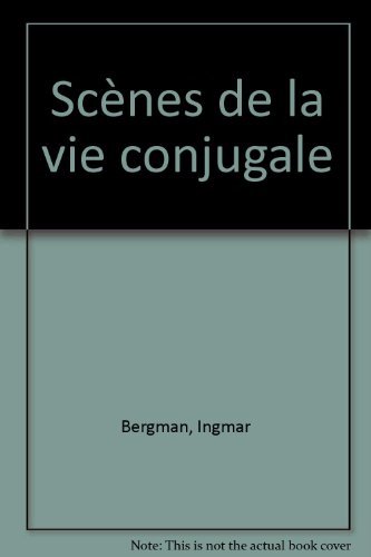 Scènes de la vie conjugale Broché