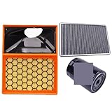 3pcs Filter Set Compatible for IVECO Daily 2.0T 2.3T 3.0T A/C Cabin Engine Air Oil Filter