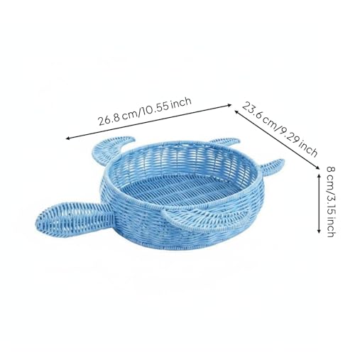 Panier reptile polyvalent bleu predolo pour rangement table et salon - 8