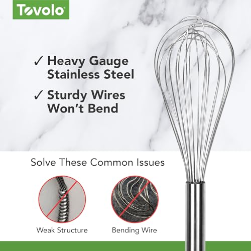 Image of Tovolo, Whisk Whip Stainless 9 Inch