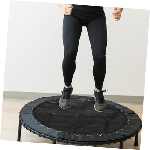 Tapis de saut trampoline rond avec crochets pour un rebond stable et fluide - 7
