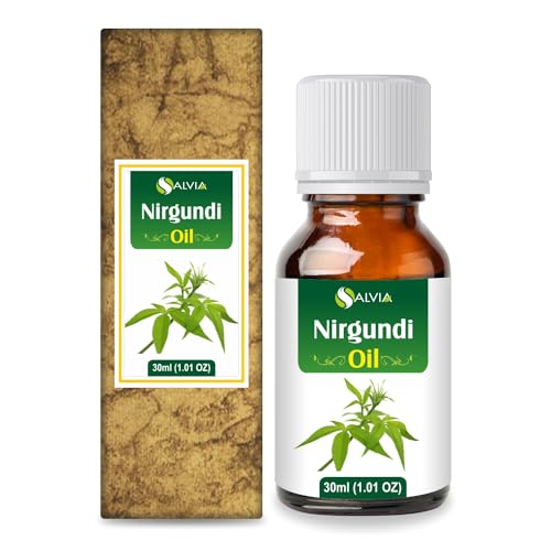 Nirgundi Oil (Vitex negundo) Therapeutic Essential Oil 100% Natural & Pure Undiluted Uncut Cold Pressed Aromatherapy Premium Oil Therapeutic Grade - 30 ML