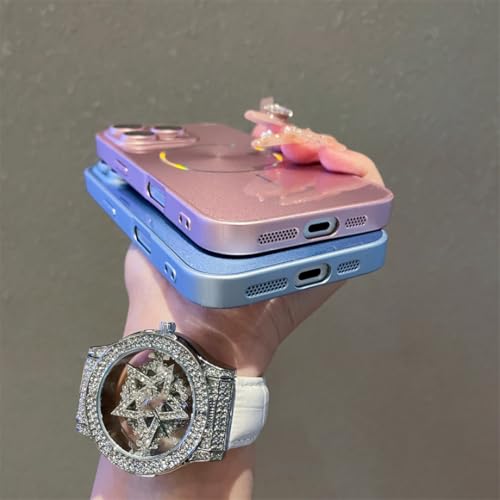 Eviter rayures objectif iPhone 15 Pro Max coque paillettes - 2