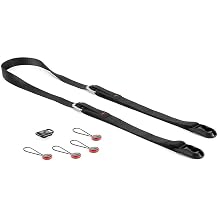 Peak Design Leash Black Camera Strap Neck Strap Shoulder Strap Sling Strap for Beginners DSLRs Mirrorless System Cameras Compact Cameras etc.
