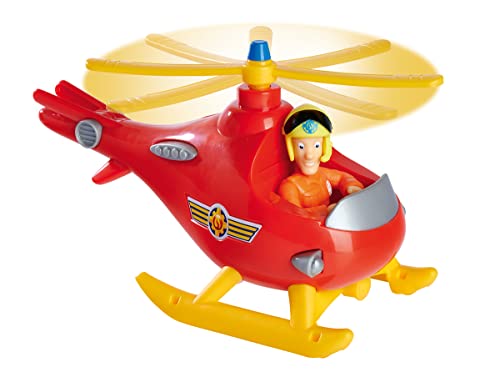 Simba 109252507 - Feuerwehrmann Sam Wallaby, kindliche Version, mit Tom...