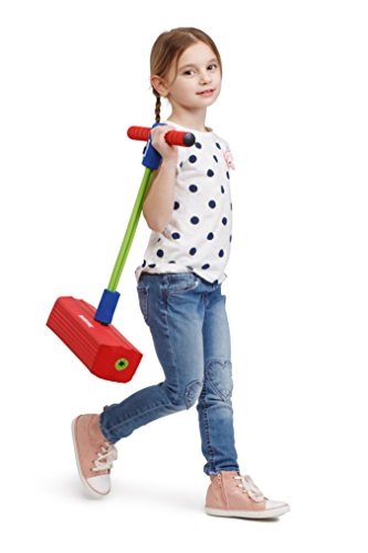 New Bounce Pogo Stick For Kids - Foam Pogo Jumper For Boys And Girls Ages 3 To 5 Years -100% Safe, Bouncy Toy For Toddlers, Squeaks With Each Hop #TOP7