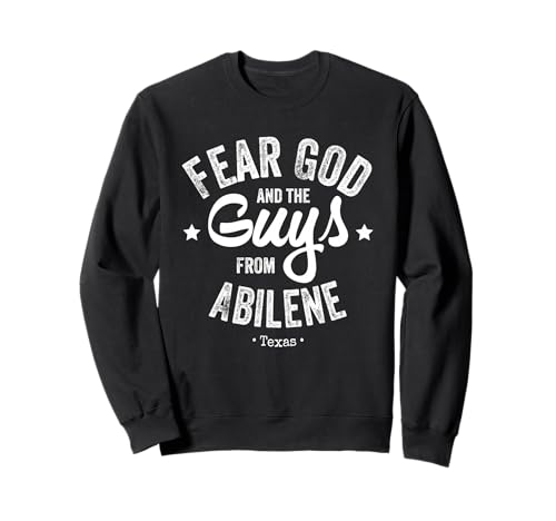 Trendy Fear God and the Boys from Abilene Sweatshirt