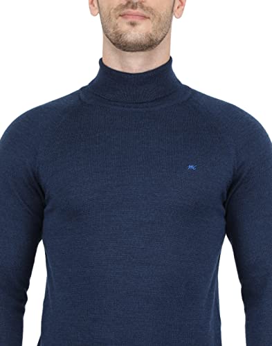 Image of Monte Carlo Men Wool High Neck Pullover Sweater