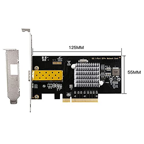 Carriere Scheda di Rete PCIE 10 Gigabit per Server 82599 Scheda di Rete PCI-E X8 LAN nel Fibra Ottica Desktop SFP 10Gbit