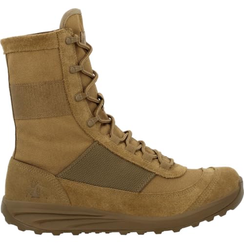 ROCKY Ultra Ops 8” Military Boot, Coyote Brown, Size 12(M)