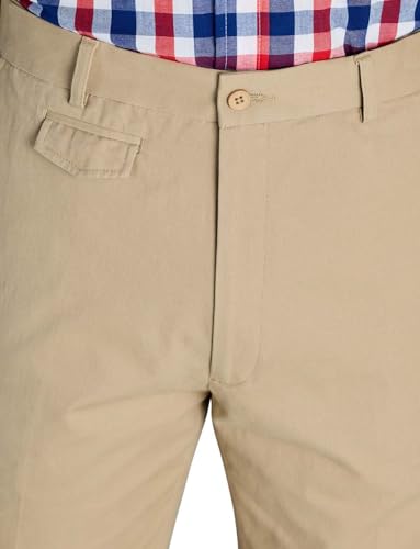 Cotton Chino Pants with Stretch Waistband Versatile, Comfortable & Stylish Smart Casual Pants Sand3