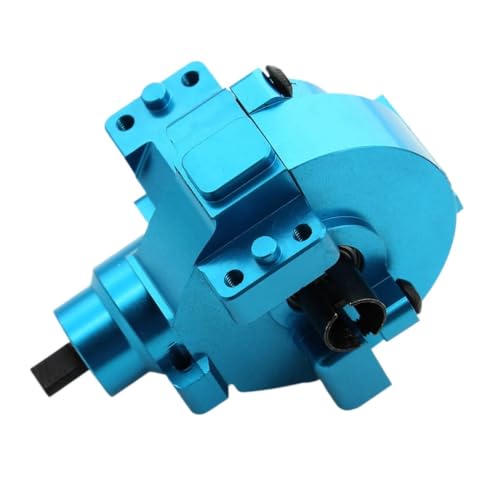 Image of BGDIEAKIN 1/10 RC Car Front & Rear Drive Diff Gear Box Assembly Set 102075 Aluminum Upgraded Parts For 1:10 On Road Drift Car HSP 94106(1pcs front blue)