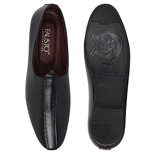 FAUSTO-Basics-Mens-Embossed-Design-Ethnic-Slip-On-Juttis-and-Mojaris