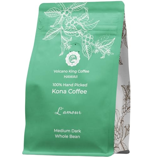 Hawaiian Kona Coffee Beans, 100% Kona No Blend, No. 1 Grade, Medium Dark Roast miniatura 1