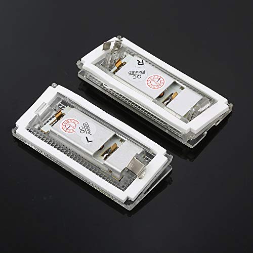 Luz de matrícula LED para viajes nocturnos seguros en BMW Serie 3 E46 de 4 puertas 3