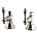 Kingston Brass CCK44158AL Trimscape FIP x 1/2-Inch OD Comp Quarter-Turn Straight Stop Valve, 2-3/4 inch Length, Brushed Nickel