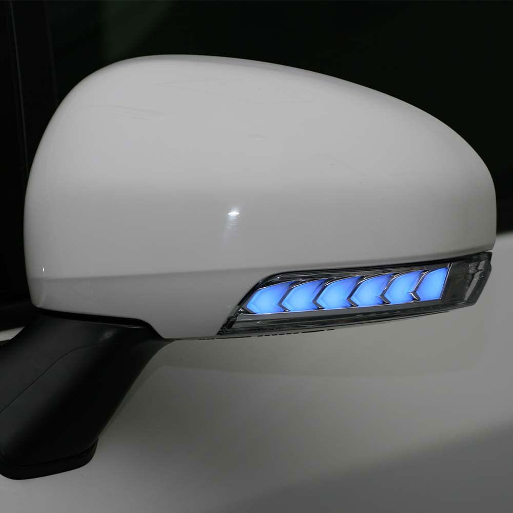 Amazon | WISH/IQ/SAI/PASSO 流れる ドアミラー ウィンカー レンズ LED 