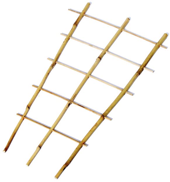 Novatool 1 treillis en bambou de 110 x 40 cm - Tuteur pour plantes d'intérieur et de légumes - Support pour tomates - Support pour plantes d'intérieur et d'extérieur