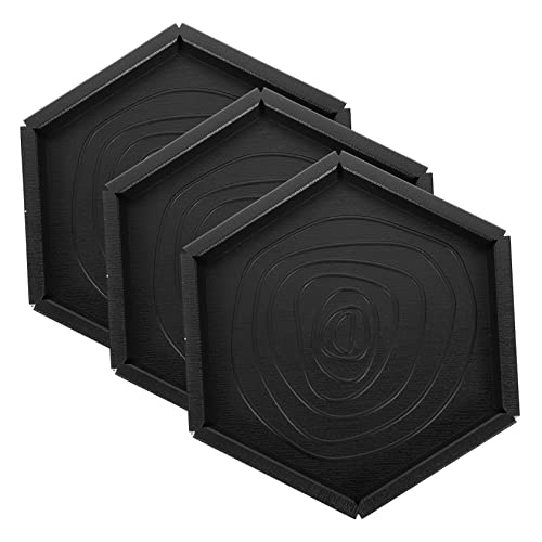 Toddmomy 3Pcs Reptile Feeding Bowl Durable Pet Dish for Tortoise Lizard and Animals Non Slip Food and Water Bowls for Reptile Tanks and Habitats