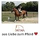 AMKA PRO Lammfell Sattelkissen Sattelunterlage mit Fellkranz