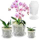 Blumiger Orchid Pot,9 Pack - 3 Each of...