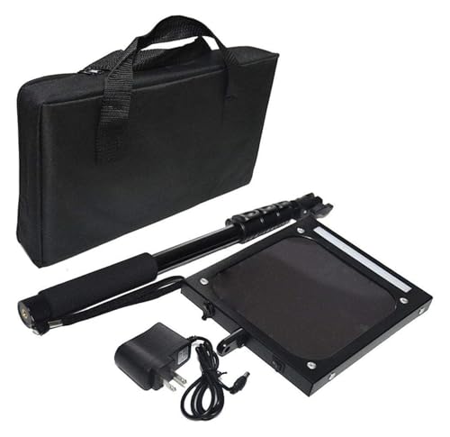 Miroir d'inspection télescopique avec poignée rétractable réglable pour l'inspection visuelle du dessous de caisse et du véhicule, rechargeable