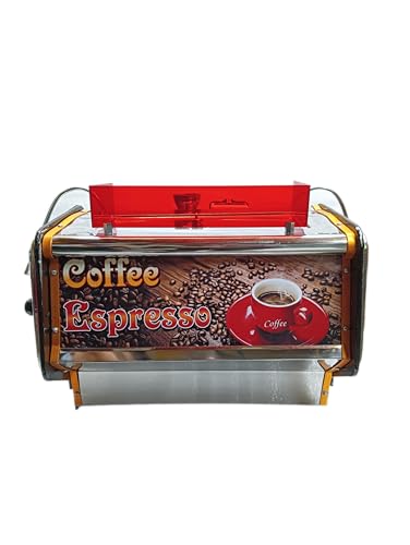 Image of KIING Coffee Machine Espresso18 inch with Autocut Capacity 5-6 Lite 200 Cups at a time for Restaurants, coffee Shops & Banquet Halls