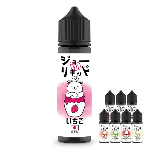 �W���[in���L�b�h �d�q�^�o�R ���L�b�h ���Y 60ml ��e�� VAPE �x�C�v �t���[�o�[ ��[�p ���{�� �j�R�`���Ȃ� (������)